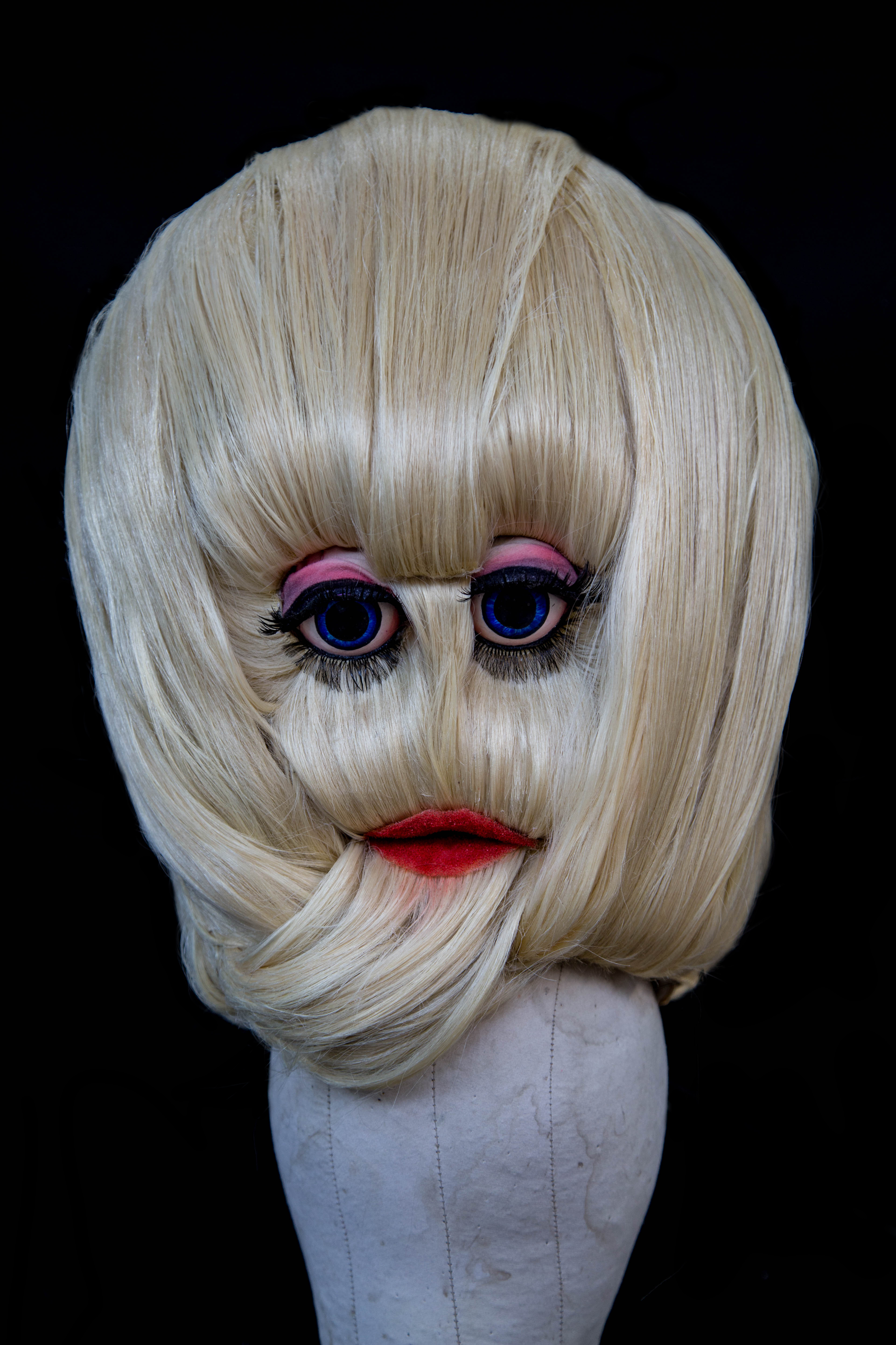 Yonderland Bad Wig Girlfriend eyes and mech â€¢ Chris Barlow Puppet maker